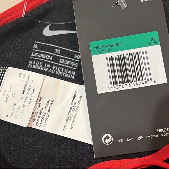 Nike HydraStrong Spectrum Cross Back One Piece Swimsuit - Picture 12 of 12